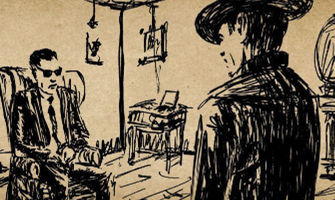 The Driver Is Red animation film still