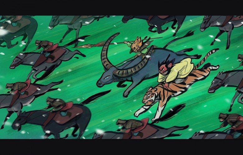Mu Yi animation film still