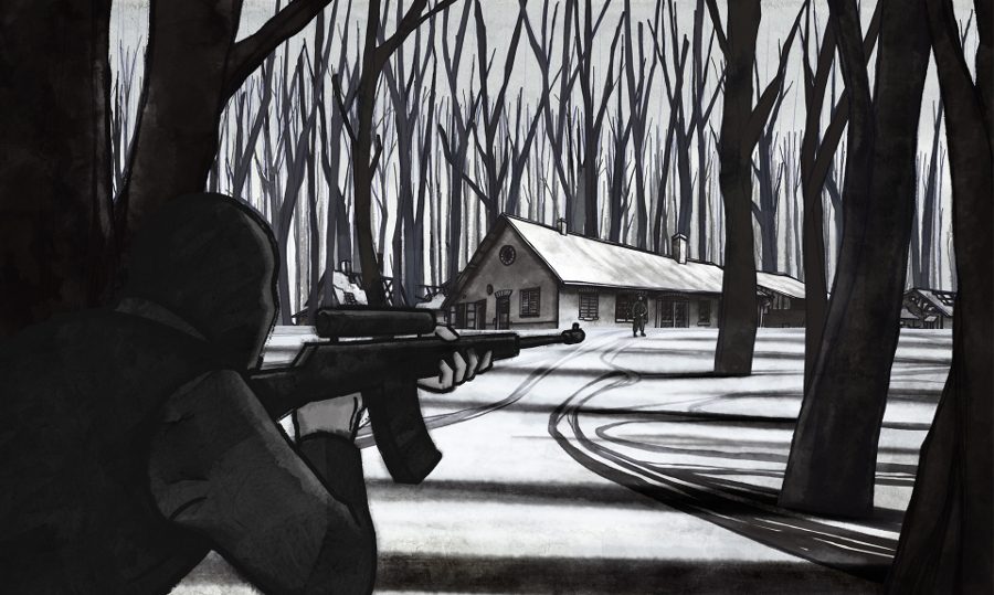 Chris the Swiss by Anja Kofmel animation feature still