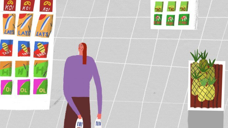 Random Walks by Borbála Tompa animation film still