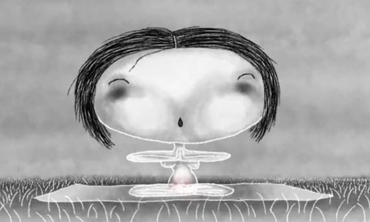 The Girl Who Slipped Inside, Işık Dikmen animation film still