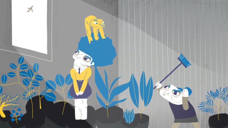 Puer Aethernus Bulgarian animation film still