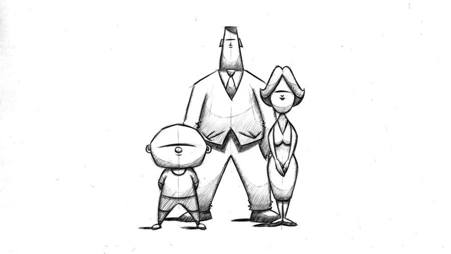 A Man Called Man by Guy Charnaux animation film still