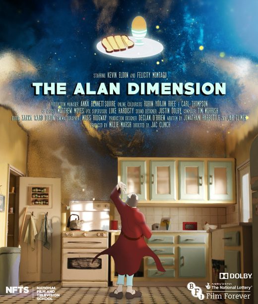 The Alan Dimension animation film poster