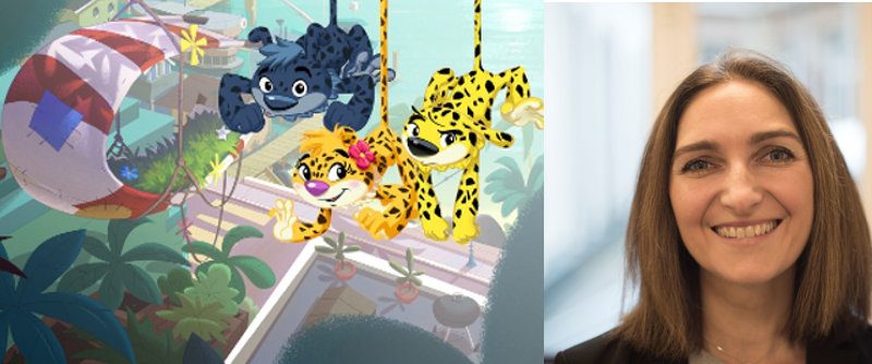 Katell France Collaborates with Média-Participations Group Towards The Marsupilamis Production collage photo