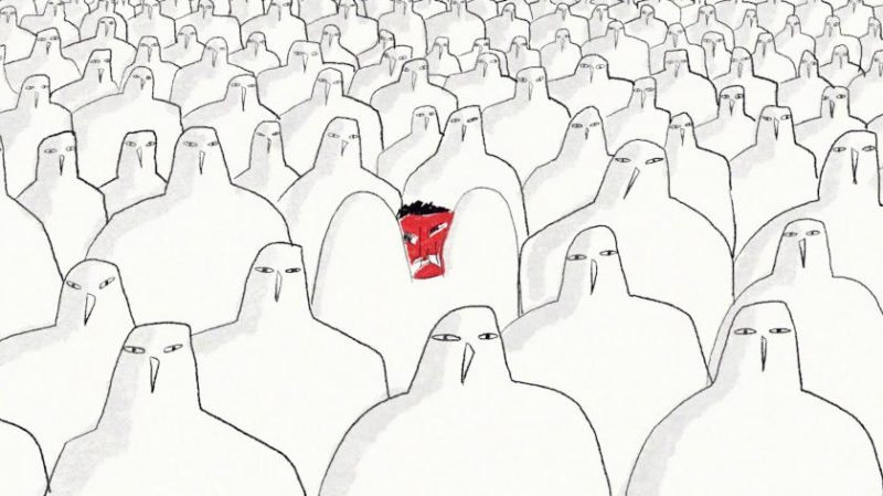 Pigeon by Kim Sang Joon animation film still