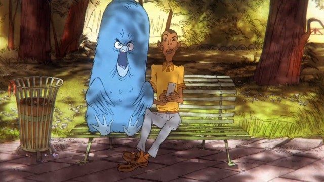 Sylvain Chomet Carmen animation film still