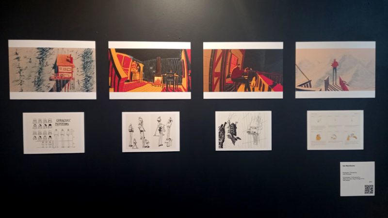 Cola Animation exhibition during Monstra 2025