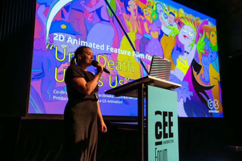 Until Death Unites Us CEE Animation Forum 2025 Pitching photo