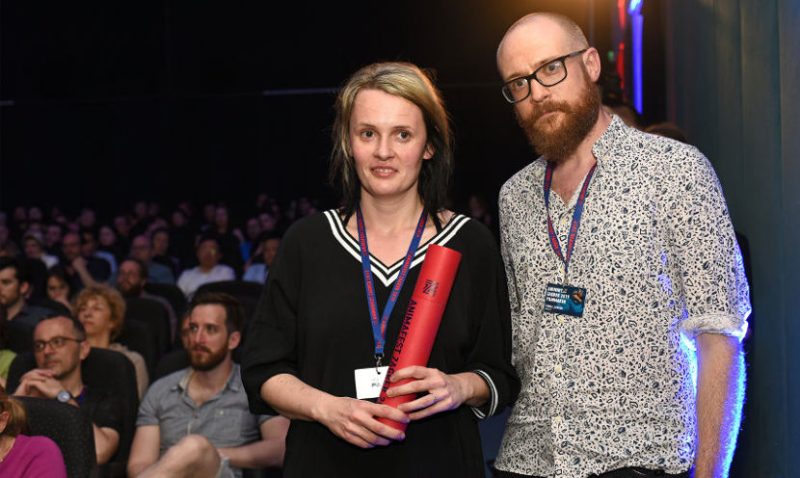 Ivana Bošnjak and Thomas Johnson at Animafest Zagreb 2019
