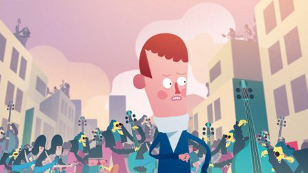 Jazz that nobody asked for by  Rune &amp; Esben Fisker animation film still
