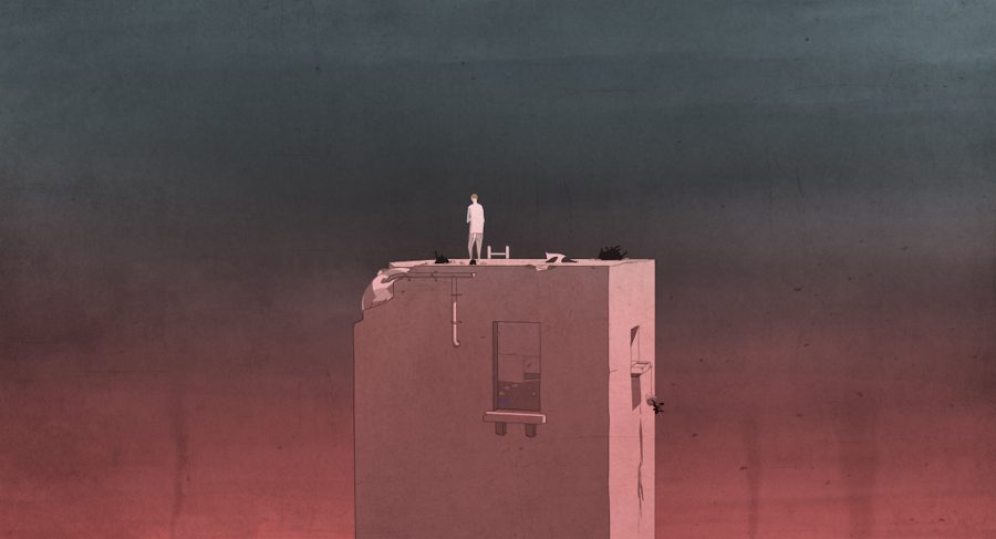 In the Distance by Florian Grolig poster