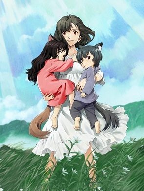 The Wolf Children Ame and Yuki, Mamoru Hosoda wolf-children