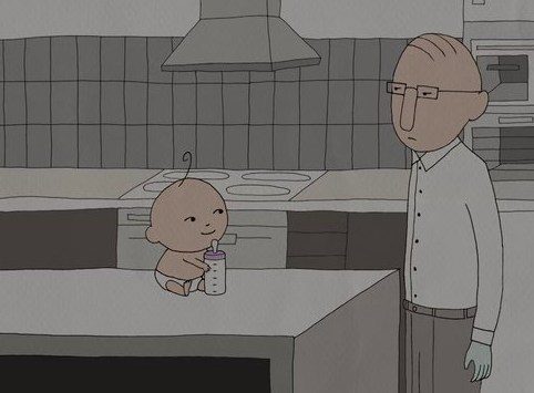 The Package by Daria Simkin &amp; Vitaly Magdalits animation film still