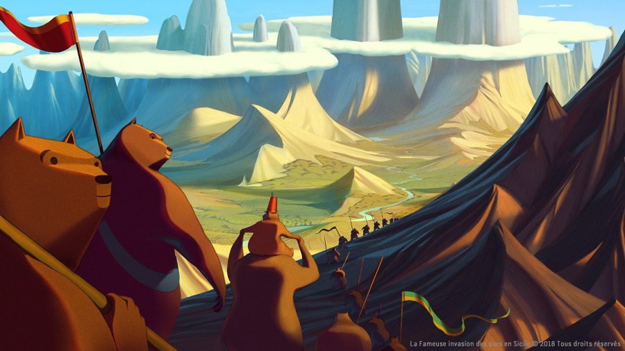 The Bears Famous Invasion animation feature still